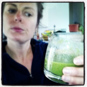 Green machine smoothie