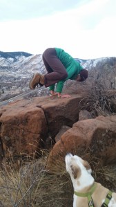 North Table Mountain Crow Pose 