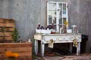 DIY Beer Tasting Station